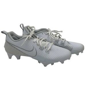 Nike Vapor Edge Speed 360 2 Football Cleats DA5455-100 White Silver Men's Sz 8.5